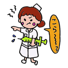 Nurse everyday life2 sticker #1598314