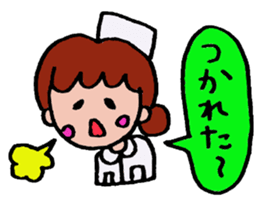 Nurse everyday life2 sticker #1598323