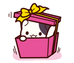 Tabby cat / Nyanko petite sticker #1598356