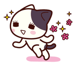 Tabby cat / Nyanko petite sticker #1598359