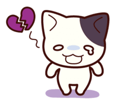 Tabby cat / Nyanko petite sticker #1598360