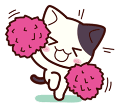 Tabby cat / Nyanko petite sticker #1598361