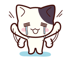 Tabby cat / Nyanko petite sticker #1598364