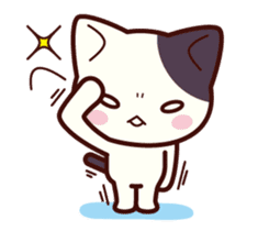 Tabby cat / Nyanko petite sticker #1598366