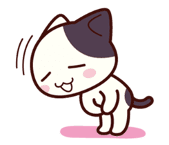 Tabby cat / Nyanko petite sticker #1598367