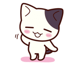 Tabby cat / Nyanko petite sticker #1598368