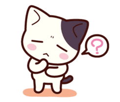 Tabby cat / Nyanko petite sticker #1598373