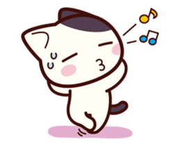 Tabby cat / Nyanko petite sticker #1598374