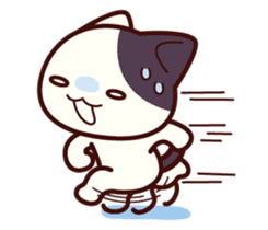 Tabby cat / Nyanko petite sticker #1598378