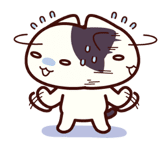 Tabby cat / Nyanko petite sticker #1598379