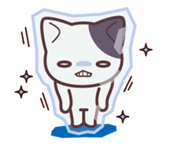 Tabby cat / Nyanko petite sticker #1598381