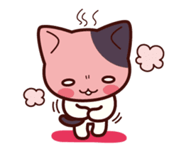 Tabby cat / Nyanko petite sticker #1598383