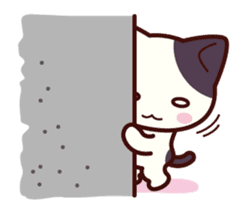 Tabby cat / Nyanko petite sticker #1598384
