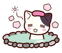 Tabby cat / Nyanko petite sticker #1598390