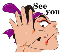 Kabuki II sticker #1598472