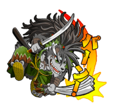 SENGOKU PUZZLE!! ANIMAL DAIGASSEN sticker #1598596
