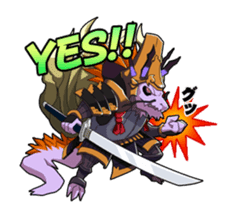 SENGOKU PUZZLE!! ANIMAL DAIGASSEN sticker #1598597