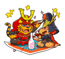SENGOKU PUZZLE!! ANIMAL DAIGASSEN sticker #1598611