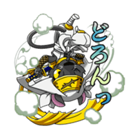 SENGOKU PUZZLE!! ANIMAL DAIGASSEN sticker #1598618