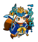 SENGOKU PUZZLE!! ANIMAL DAIGASSEN sticker #1598620