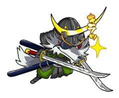 SENGOKU PUZZLE!! ANIMAL DAIGASSEN sticker #1598628