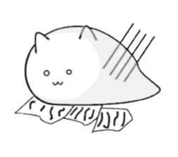 A ball cat sticker #1598687