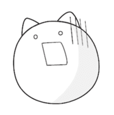 A ball cat sticker #1598702