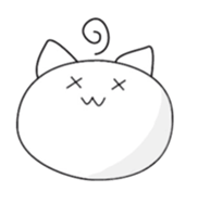 A ball cat sticker #1598707