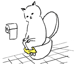 Everyday of mild cats. sticker #1598875