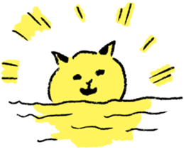 Everyday of mild cats. sticker #1598877