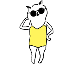 Everyday of mild cats. sticker #1598880