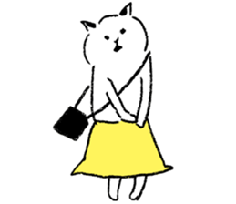 Everyday of mild cats. sticker #1598887