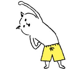 Everyday of mild cats. sticker #1598898