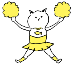 Everyday of mild cats. sticker #1598909