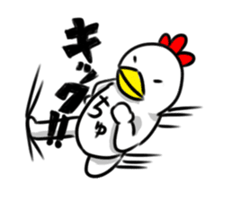 Chicken character sticker #1599181