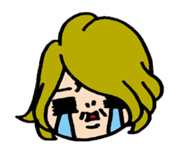 Girls who work hard in their 30s sticker #1599644