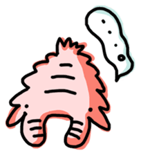 Cute Anomalocaris By Fasora Sticker