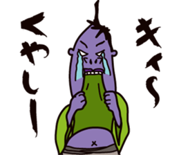 vegetable samurai sticker #1599874