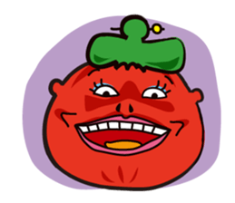 vegetable samurai sticker #1599878