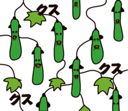 vegetable samurai sticker #1599884