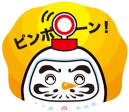 Japanese snowman sticker #1600015