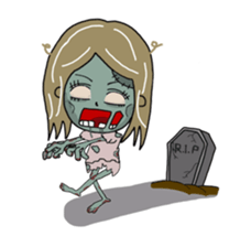 SHIBUYA STICKER vol.3 halloween words sticker #1600274