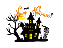 SHIBUYA STICKER vol.3 halloween words sticker #1600281