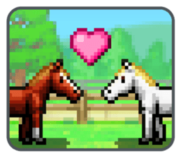 Kairosoft's dot sticker. sticker #1600794