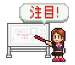 Kairosoft's dot sticker. sticker #1600796