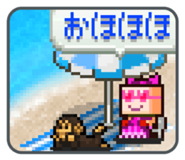 Kairosoft's dot sticker. sticker #1600800