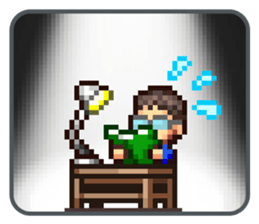 Kairosoft's dot sticker. sticker #1600805