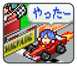 Kairosoft's dot sticker. sticker #1600828
