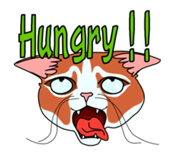 Matatabby of the cat (English  version) sticker #1600839