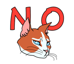 Matatabby of the cat (English  version) sticker #1600846